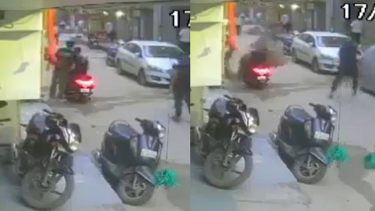 ദാരുണം, രണ്ടാം നിലയിൽ നിന്ന് എസി തലയിൽ വീണ് 18കാരൻ മരിച്ചു: വിഡിയോ